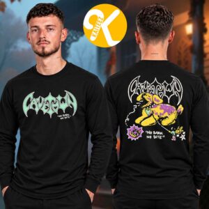 Cavetown Running With Scissors USA Tour 2026 No Bark No Bite Two Sided Unisex Longsleeve