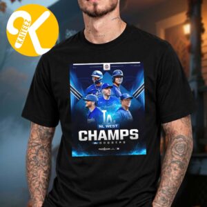 Celebrates Los Angeles Dodgers Is The NL West Champions 2026 Unisex T-Shirt