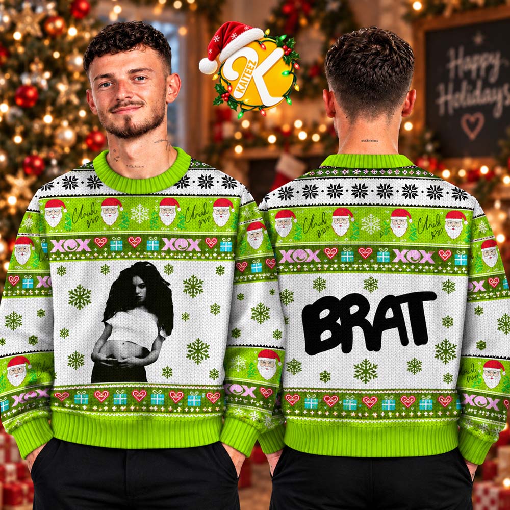 Charli XCX Brat Best Gift For Fans Ugly Sweater Charli XCX Brat Best Gift For Fans Ugly Sweater