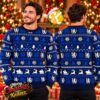 Chelsea FC Midnight Blue Christmas Jumper Ugly Sweater