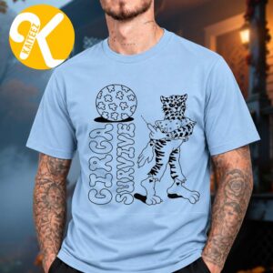 Circa Survive Philadelphia PA Merch At The Fillmore In Philadelphia PA On September 15 16 17 2026 Groovy Cat Unisex T-Shirt