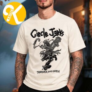 Circle Jerks Merch Limited Edition Thrasher Death Match At Pappy And Harriet In Pioneertown CA On September 12 2026 Unisex T-Shirt