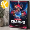Congrats Cleveland Guardians Is The AL Central Champions 2026 Home Decor Poster Canvas