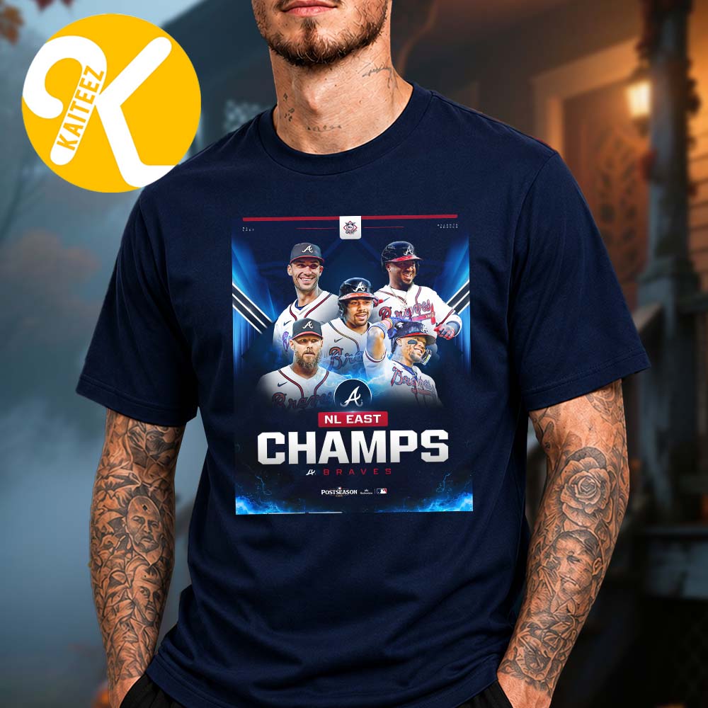 Congrats Atlanta Braves 2026 NL East Champions Unisex T-Shirt Congrats Atlanta Braves 2026 NL East Champions Unisex T-Shirt
