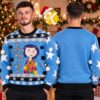 Coraline Button Eyes With Cat Ugly Christmas Sweater Coraline Button Eyes With Cat Ugly Christmas Sweater