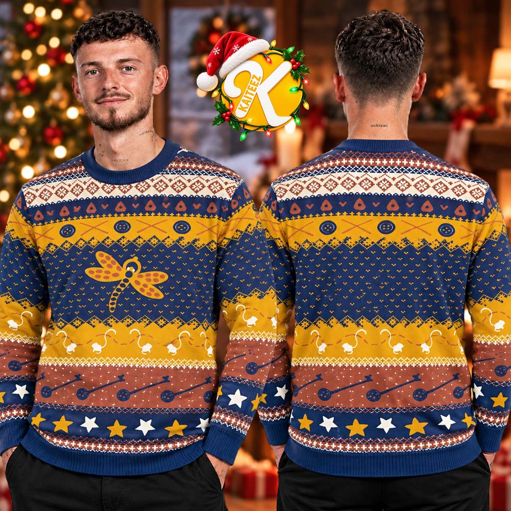 Coraline Dragonfly Ugly Christmas Sweater Coraline Dragonfly Ugly Christmas Sweater