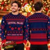 Crystal Palace CPFC Fair Isle Christmas Jumper Holiday Ugly Sweater