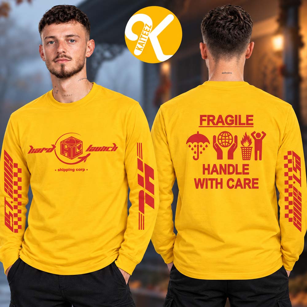 Dan And Phil Merch Hard Launch Tour 2026 2027 Shipping Corp Unisex Longsleeve Dan And Phil Merch Hard Launch Tour 2026 2027 Shipping Corp Unisex Longsleeve