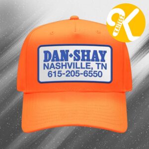 Dan + Shay Merch The Young Tour 2026 Orange Hat