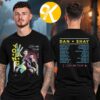 Dan + Shay Merch The Young Tour 2026 Photo Dateback Two Sided Unisex T-Shirt