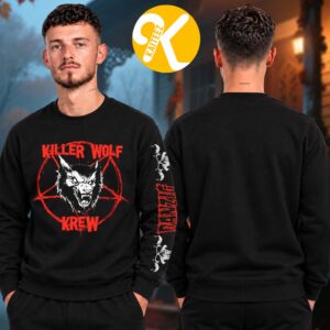 Danzig Merch North America Tour 2026 Killer Wolf Krew Unisex Longsleeve