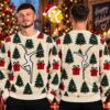 Dave Matthews Band Here I Am Dancing On The Ground Ugly Sweater Dave Matthews Band Here I Am Dancing On The Ground Ugly Sweater