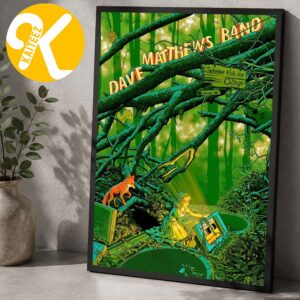 Dave Matthews Band George WA Event Poster Full Show At The Gorge In George WA On September 4 5 6 2026 Home Decor Poster Canvas