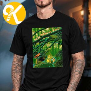 Dave Matthews Band George WA Event Poster Full Show At The Gorge In George WA On September 4 5 6 2026 Unisex T-Shirt