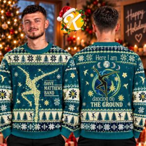 Dave Matthews Band Here I Am Dancing On The Ground Ugly Sweater