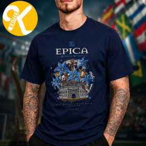 Epica The Syphonic Synergy Tour 2026 At The Royal Albert Hall In London UK On October 6 2027 Unisex T-Shirt