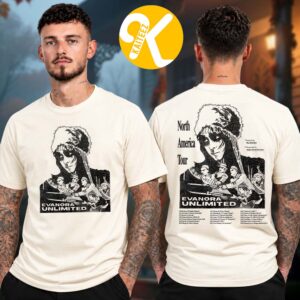 Evanora Unlimited North America Tour 2026 Tour Dates Two Sided Unisex T-Shirt