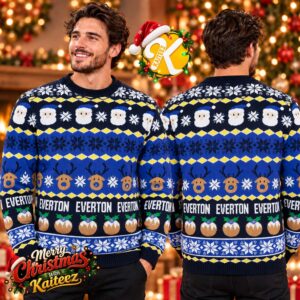 Everton Fairisle Christmas Jumper Ugly Sweater