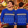 Everton EFC Art Of Knitted Jumper Ugly Sweater