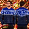 Everton Retro Royal And Yellow Christmas Jumper Ugly Sweater Everton Retro Royal And Yellow Christmas Jumper Ugly Sweater