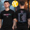 Fontaines DC Merch Glowing Logo Two Sided Unisex T-Shirt Fontaines DC Merch Glowing Logo Two Sided Unisex T-Shirt