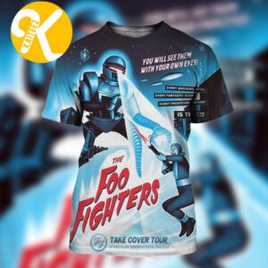 Foo Fighters Edmonton AB Event Poster At Commonwealth Stadium In Edmonton AB On September 17 2026 All Over Print Shirt