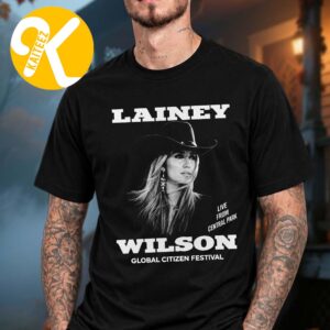 Global Citizen Festival 2026 Merch Lainey Wilson Unisex T-Shirt
