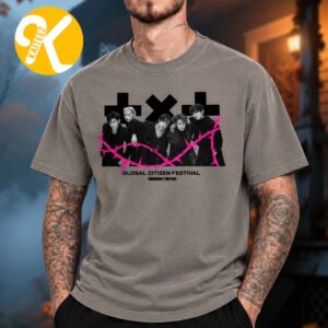 Global Citizen Festival 2026 Merch TOMORROW X TOGETHER Unisex T-Shirt