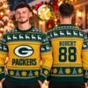 Green Bay Packers NFL Grinch Christmas Ugly Sweater Green Bay Packers NFL Grinch Christmas Ugly Sweater