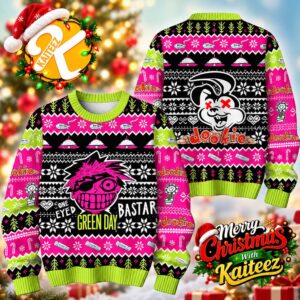 Green Day Bastard Dookie Best Gift For Holiday Ugly Christmas Sweater