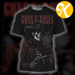 Guns N Roses Arlington TX Event Poster At Globe Life Field In Arlington TX On September 9 2026 All Over Print Shirt