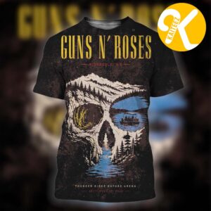 Guns N Roses Ridgedale MO Event Poster At Thunder Ridge Nature Arena In Ridgedale MO On September 12 2026 All Over Print Shirt
