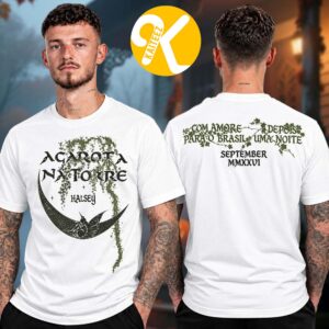 Halsey Merch Rock In Rio 2026 Acarota Natore Two Sided Unisex T-Shirt