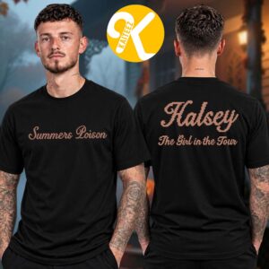 Halsey Merch Rock In Rio 2026 The Girl In The Tour Two Sided Unisex T-Shirt