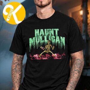 Hot Mulligan Merch Haunt Mulligan Collection Skeleton Unisex T-Shirt