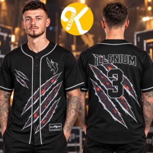 ILLENIUM Merch Lost Lands Festival 2026 Exclusive Baseball Jersey