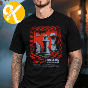 Interpol At Estadio Ciudad De los Deportes In Mexico On March 6 2027 With Queens Of The Stone Age Unisex T-Shirt