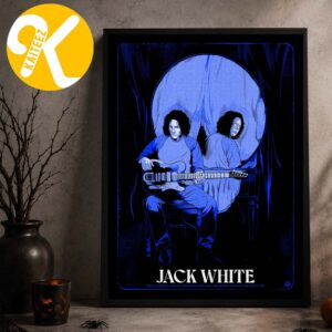 Jack White Cincinnati OH Event Poster At Megacorp Pavilion In Cincinati OH On September 18 2026 Home Decor Poster Canvas