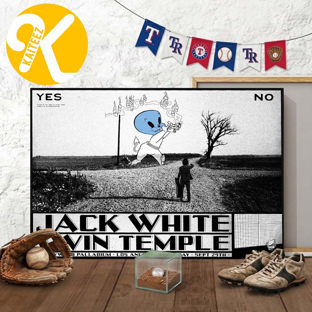 Jack White Los Angeles CA Night 2 Event Poster At Hollywood Palladium In Los Angeles CA On September 29 2026 Home Decor Poster Canvas Jack White Los Angeles CA Night 2 Event Poster At Hollywood Palladium In Los Angeles CA On September 29 2026 Home Decor Poster Canvas