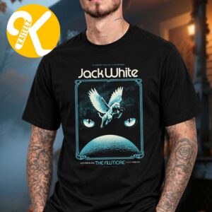 Jack White San Francisco CA Event Poster Night 1 At The Fillmore In San Francisco CA On September 23 2026 Unisex T-Shirt