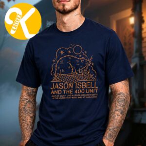 Jason Isbell And The 400 Unit Lenox MA Event Tee At Koussevitzky Music Shed At Tanglewood In Lenox MA On July 28 2026 Unisex T-Shirt