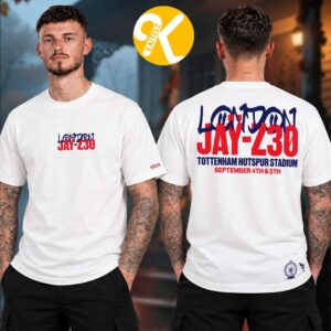Jay Z Jay Z30 London At Tottenham Hotspur Stadium On September 4 5 2026 Unisex T-Shirt