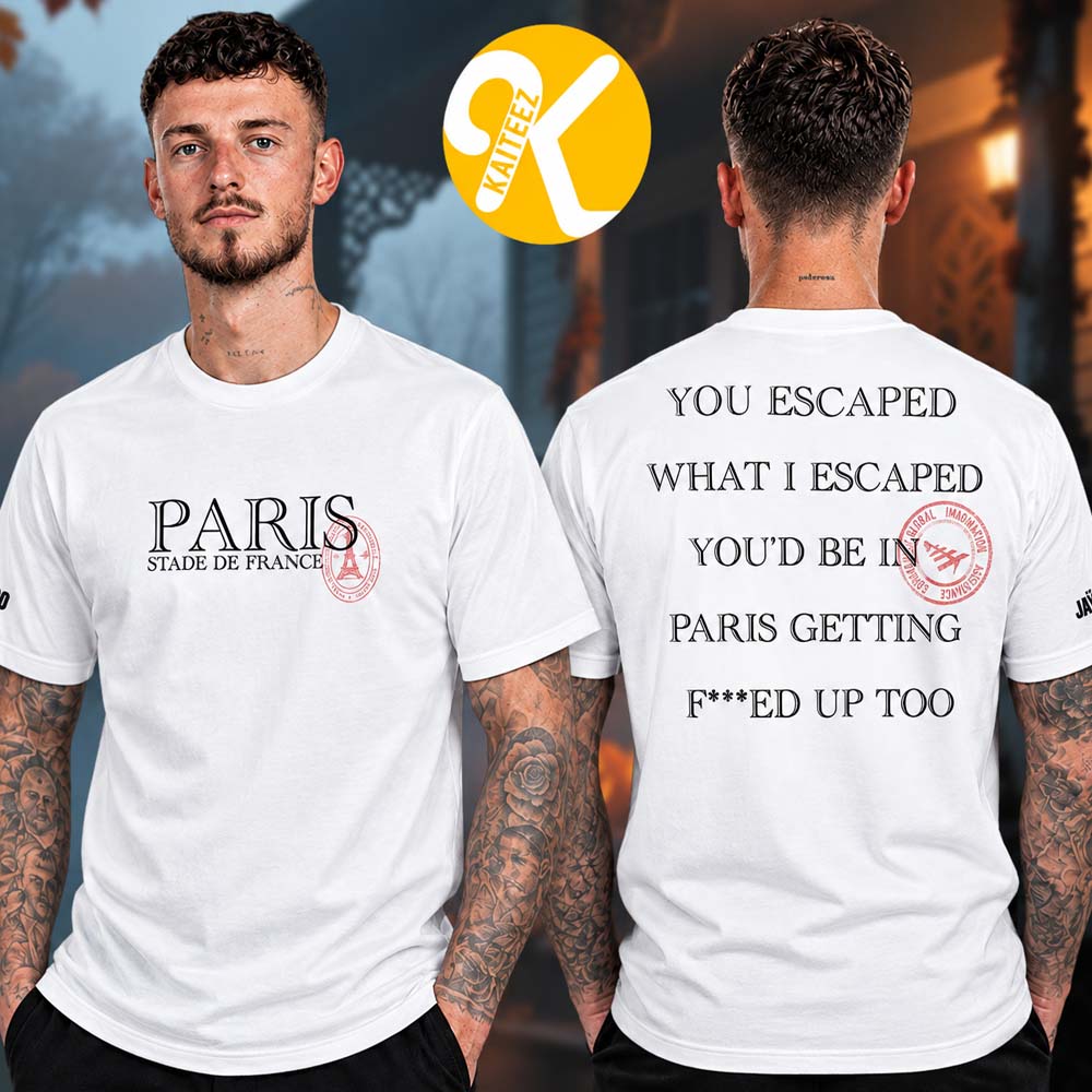 Jay Z Z30 Paris At Stade De France In Paris FR On September 10 2026 You Escaped Unisex T-Shirt Jay Z Z30 Paris At Stade De France In Paris FR On September 10 2026 You Escaped Unisex T-Shirt