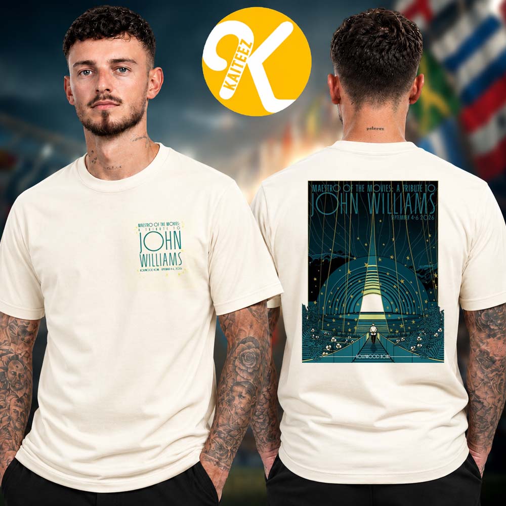 John Williams Merch Maestro Of The Movies A Tribute To John Williams Starlight Natural Two Sided Unisex T-Shirt John Williams Merch Maestro Of The Movies A Tribute To John Williams Starlight Natural Two Sided Unisex T-Shirt