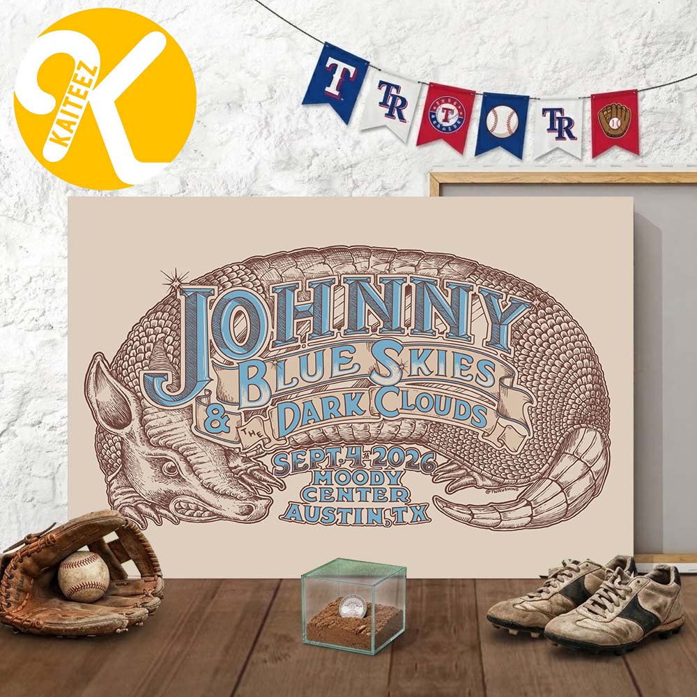 Johnny Blue Skies Austin TX Event Poster At Moddy Center In Austin TX On September 4 2026 Home Decor Poster Canvas Johnny Blue Skies Austin TX Event Poster At Moddy Center In Austin TX On September 4 2026 Home Decor Poster Canvas