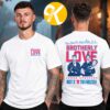 Jonas Brothers Merch Burning Up All Over Again Miami FL City Black Two Sided Unisex T-Shirt Jonas Brothers Merch Burning Up All Over Again Miami FL City Black Two Sided Unisex T-Shirt