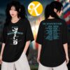 Katseye Merch The Wildworld Tour 2026 Routing White Unisex T-Shirt