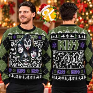 Kiss Band Best Gift For Fans Ugly Christmas Sweater