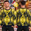 Aston Villa Dasher Christmas Jumper Ugly Sweater