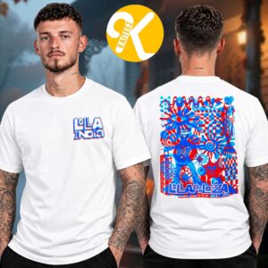 Lollapalooza India Festival 2027 Merch 2027 Vision Two Sided Unisex T-Shirt